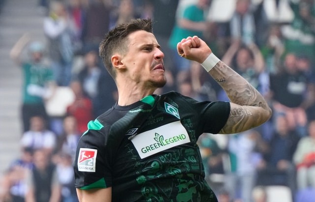Werder Bremen stijgt naar 2e in Bundesliga